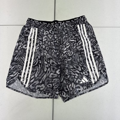 ADIDAS Climacool Running Carrera Shorts Own the Run Mens M 7'' Dash Gray Black