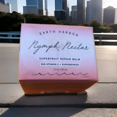 Earth Harbor Nymph Nectar Superfruit Radiance Balm FULL SZ 1oz. NEW