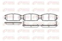 Remsa Bremsbelagsatz, Scheibenbremse 0356.12 FüR Mitsubishi