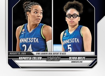 2026 Panini Instant WNBA #310 Napheesa Collier Olivia Miles Lynx PRESALE