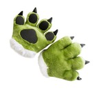 1pc Simulation Animal Palm Plush Toy Creative Children Glove Toy Hair Band Game