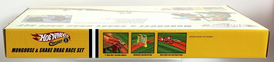 Hot Wheels Classics Mongoose & Snake VW Drag Bus Race Set - J4225 NRFB 2005 1:64 Foto 4 de 4