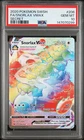 2020 POKEMON SWORD & SHIELD SECRET #206 FULL ART/SNORLAX VMAX PSA 10