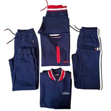 Wilson Blue Matching Sweatpants Set