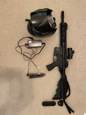 G&G CM16 Raider 2.0 Polymer Airsoft AEG With Balkan Mask And Bulldog Charger