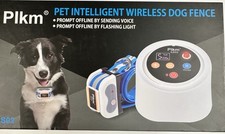 Plkm Intelligent Wireless Electric DogContainment Fence System AS02 NIB