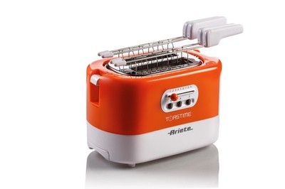 Ariete 159 Toastime, Electric Toaster, 2 Slice Capacity, 9 Levels Of 700 W