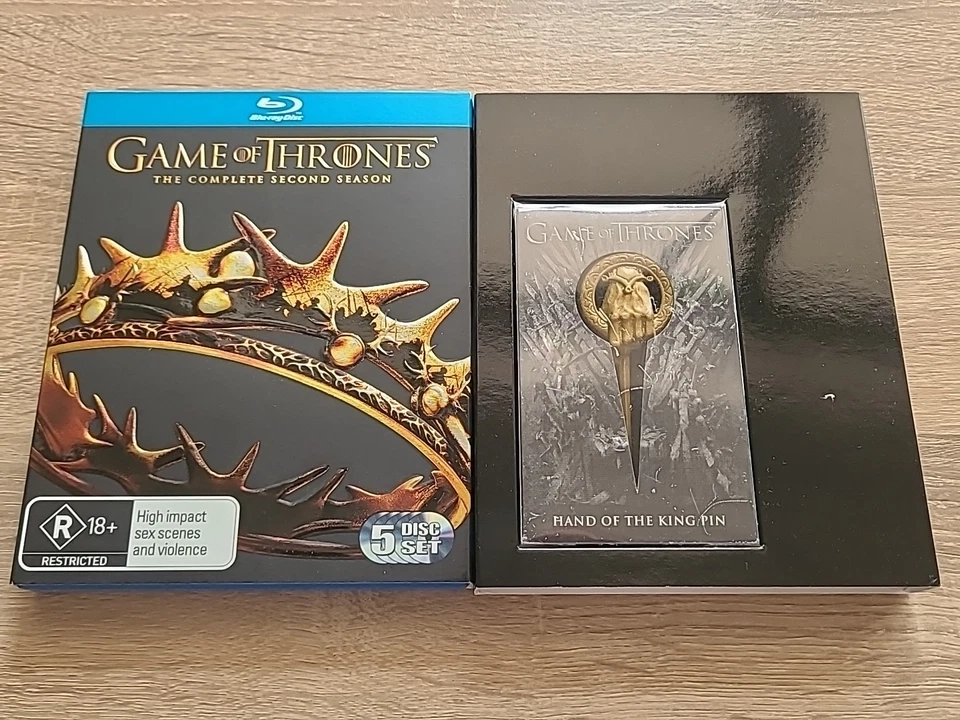 Game Of Thrones Season 2 R18+ Limited Edition King Pin BluRay Box Set NEW - image 3 of 4
