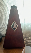 Wittner Wooden Mechanical Metronome Pyramid Style - Brown Wooden Metronome