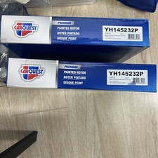 Carquest Platinum Painted Rotor Yh145232p Car Break Front Rotor-2pcs New In Box Carquest Platinum Painted Rotor Yh145232p Car Break Front Rotor-2pcs New In Box