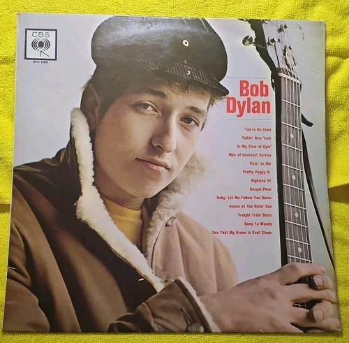 BOB DYLAN - BOB DYLAN 1962 LP Rare UK Press First Debut Album BPG 62022