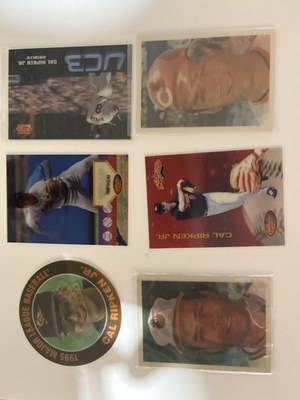 #ad #ad Cal Ripken Jr Lot of 6 Inserts Oddball UC3 Pacific Coin Orioles HOF $12.99