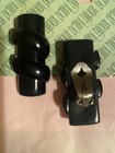 Vintage*PELLINI BIJOUX Black Clip EARRINGS*Made in Italy — photo 4