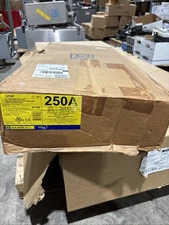 New SQUARE D J250F 250 amp PowerPact J Frame Breaker Enclosure FLUSH Indoor 🔴🔴