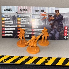 Grace Doria and Hunter Survivors Zombicide 2nd Edition Kickstarter Exclusive