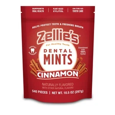 Zellie's Xylitol Cinnamon Mints - 540 Count - Vegan Gluten Free Kosher