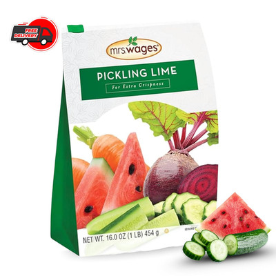 Mrs. Wages Pickling Lime (1-Pound Resealable Bag)