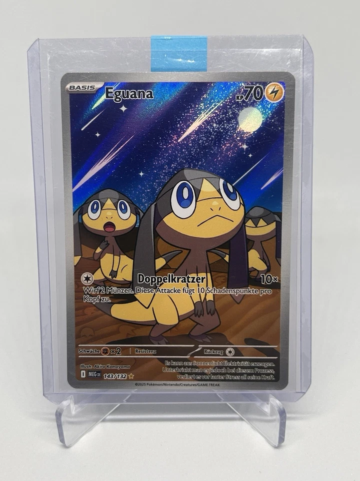 Eguana (MEG 143) .DE | Mega-Entwicklung Helioptile | Pokémon Karte NM - Bild 3 von 3