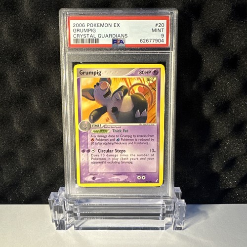 Grumpig graded PSA 9 for sale on eBay