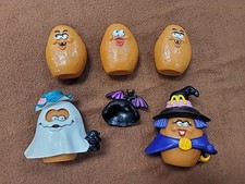 Lot of 5 McDonald  s 1992 Vintage Halloween McNugget Buddies WITCH Chicken Nugget