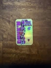 Rare 1998 Skybox Michael Jordan Gold Dunkin' Go-Nuts Refractor Tobacco Mini Card
