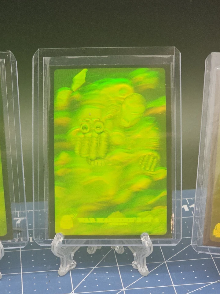 1994 Fleer Marvel Universe Series 5 Complete Hologram Chase Set #1-4 Spider-Man - Image 4 of 4