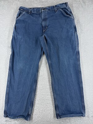 Carhartt Jeans Mens 40 Blue Denim Flame Resistant FR FRB13 NFPA 2113 Workwear
