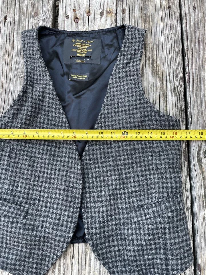 Tweed militar vintage FIDELITY Woolrich para mujer pequeño hecho en EE. UU. Foto 3 de 4