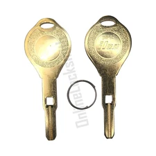 2x New Uncut Golden Non-Transponder Key Blanks For Infiniti Q45 1990-1996 INF90