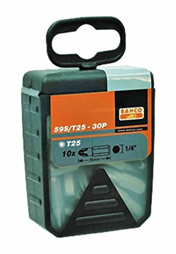 Inserti Torx 1/4" 25mm Bahco 59S | Punte Professionali Alta Resistenza