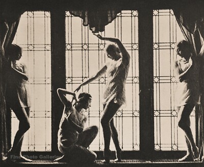 1920s Original ARTHUR MURRAY Female Dance Art Deco New York City Collotype Photo