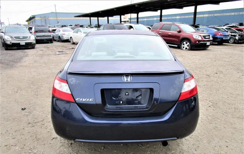 06-11 Honda Civic Coupe Front Right Passenger Seat Belt Retractor Assembly Gray Foto 4 de 4