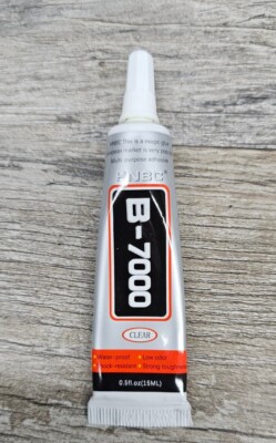 B 7000 15 ml Glue for Phones, Repair Glue, Jewelry Glue, Clear Glue 0.5 oz