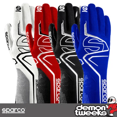 Sparco Lap Motorsport Race Gloves - FIA 8856-2018 and SFI3.3/5 Approved