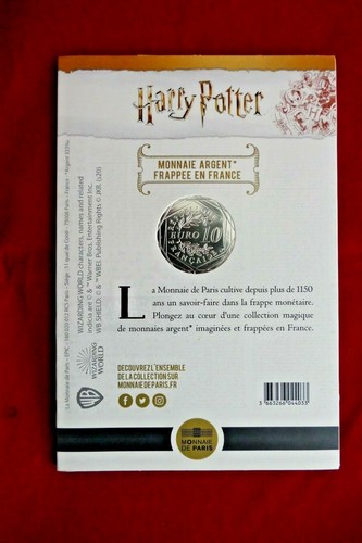 Monnaie de Paris 10 € en argent HARRY POTTER et les reliques de la mort N°16/18 - Imagen 2 de 2