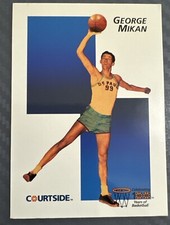 1992 COURTSIDE COLLEGE FLASHBACK BASKETBALL  #26 GEORGE MIKAN