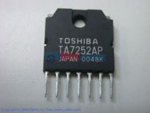 TOSHIBA TA7252AP SIP-7 5.9W AUDIO POWER AMPLIFIER USA ship - Picture 1 of 1