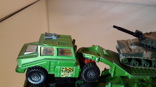 Tank with Transporter - Sheridan M551 Tank - # K102 - 1974 - Green - Matchbox - Picture 13 of 15