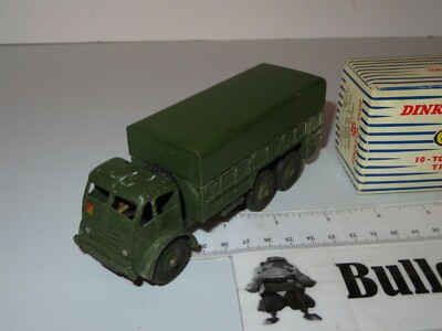 Vintage Dinky Supertoys Toys No. 622 10 Ton Army Truck w/ Box