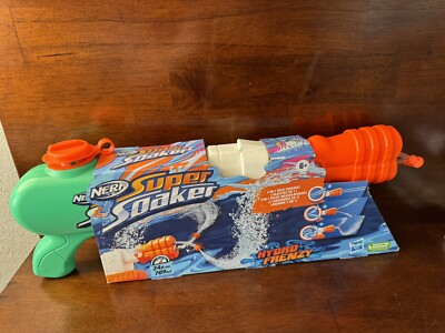 #ad Hasbro Nerf Super Soaker Hydro Frenzy Water Blaster Squirt Gun 24 Oz 3 In 1 New $9.99