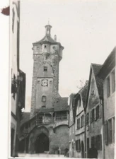 Photo, Rothenburg/Tauber, view of the castle, 1926, 5026-446