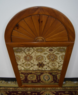 Ethan Allen Country Craftsman Fan Mirror Pine Vertical #19-9301