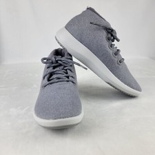 Allbirds Wool Runner Up Mizzles Women  s Shoes Sz 10 Gray/Purple Casual Lace Up