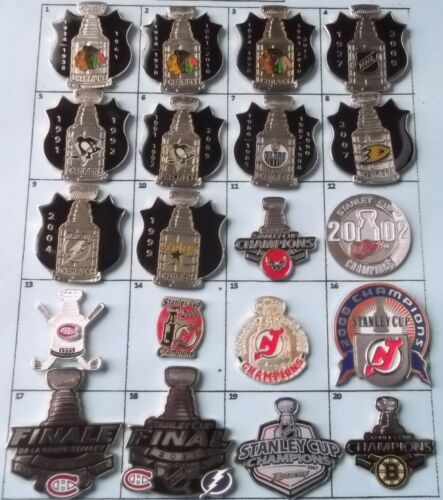 STANLEY CUP CHAMPIONSHIP OR ELSE NHL HOCKEY PIN'S YOU PICK-YOUR CHOICE PIN NN685 - Zdjęcie 1 z 9