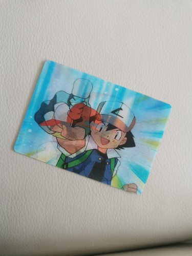 Pok mon DVD Viz Video Pioneer Super Lenticular Card 1998 Ash Ketchum EBay