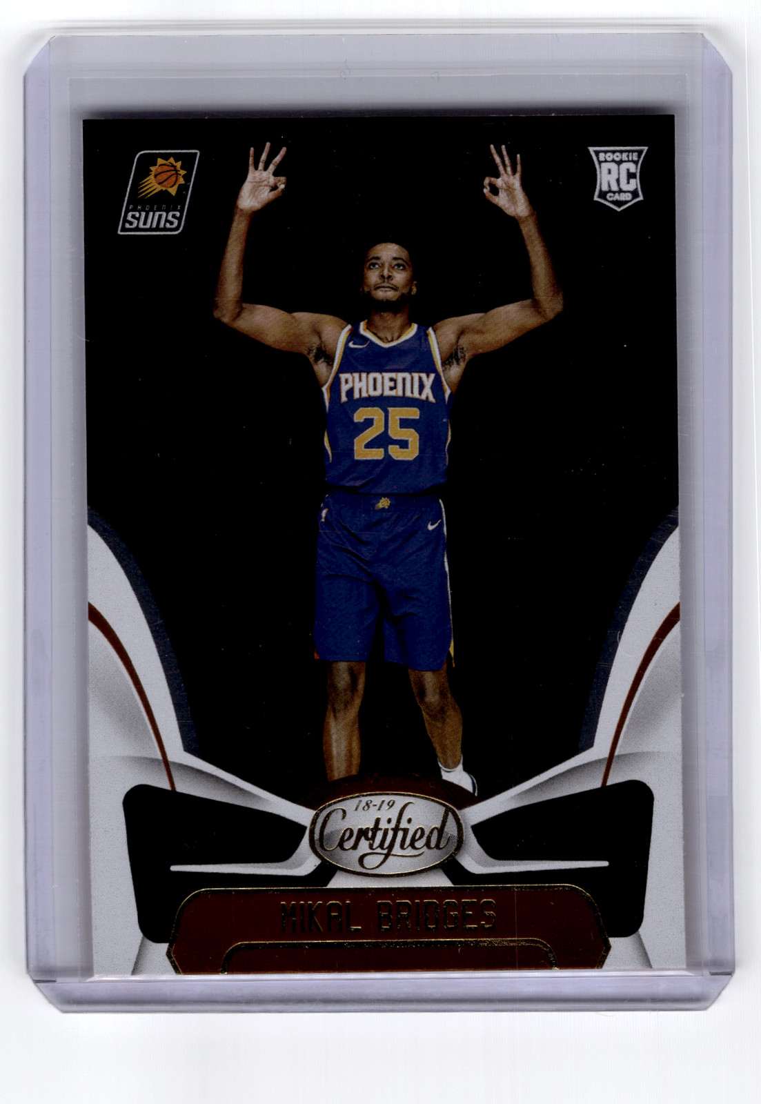 2018 Panini Certified #160 Mikal Bridges NM/B