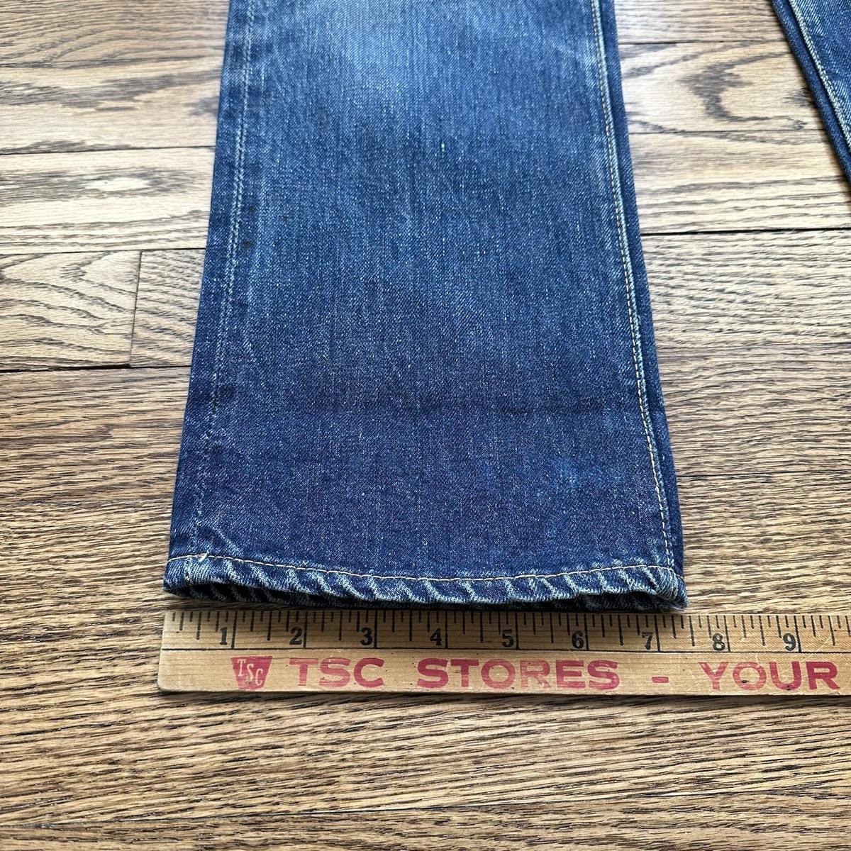 Vintage 60s Levis Big E 503BXX Selvedge Denim Jeans Hidden Rivets