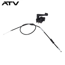 Motorcycle Thumb Throttle Accelerator Holder Cable For 4 Stroke Quard ATV Bike