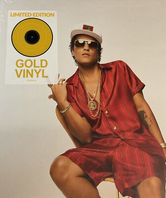BRUNO MARS 24K MAGIC 新品未使用 Bruno Mars - 24K Magic (Walmart Exclusive) - Metallic Gold Vinyl