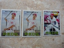 2016 Topps Heritage#120 BILLY HAMILTON REDBACK,BASE,& ACTION SP , NM-MT